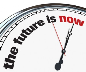 The Future is Now - Ornate Clock