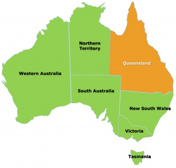 QLD Map