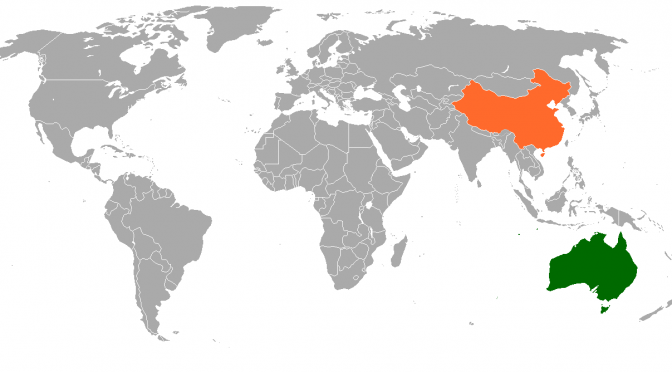 オーストラリア ライフスタイル＆ビジネス研究所：中国に依存している国ランキング（1位：オーストラリア）