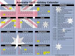 オーストラリア ライフスタイル & ビジネス研究所：2015年〜2016年祝日一覧（6〜12月）