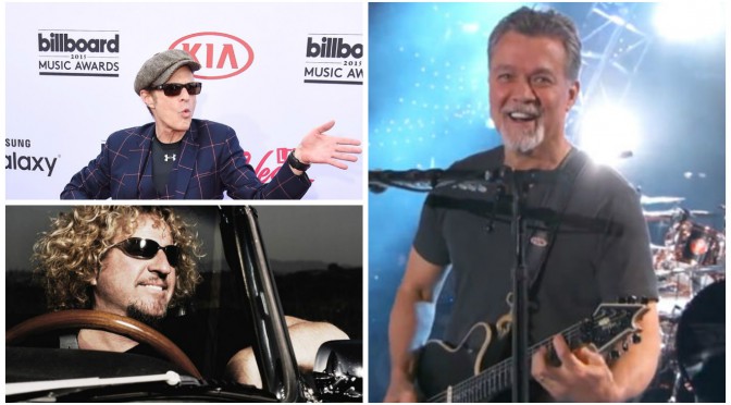 VAN HALEN の 2016年？： EddieはSammy HagarとTwitterで交信 & Daveはオフィシャルサイト復活！