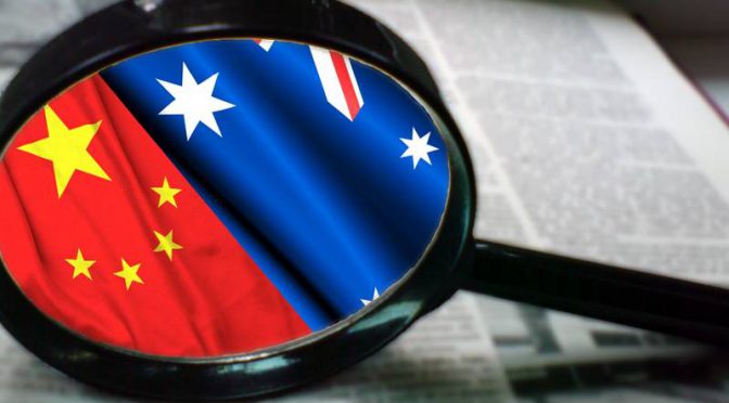 オーストラリア ライフスタイル＆ビジネス研究所：オーストラリア政界を揺るがす、中国マネー