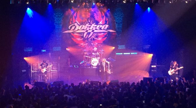 DOKKEN 7公演限定で実現した再結成ツアー。最後の舞台、Zepp DiverCityで熱狂した一夜