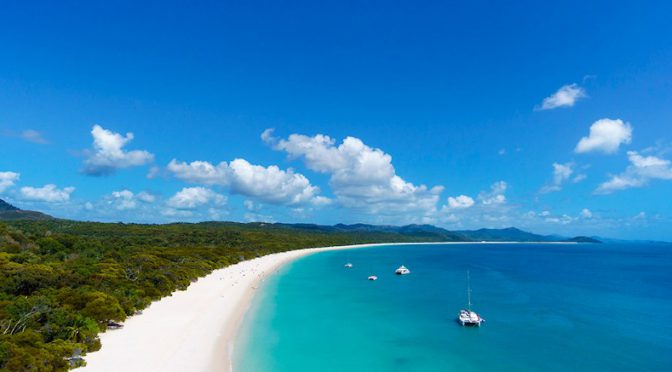 オーストラリア ライフスタイル＆ビジネス研究所：「美しすぎる世界のビーチ」TOP25（#12 ホワイトヘブンビーチ）