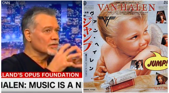 Eddie Van Halen CNN出演で音楽教育の危機を訴える & 2月25日 Jump  Billboard #1 メモリアル