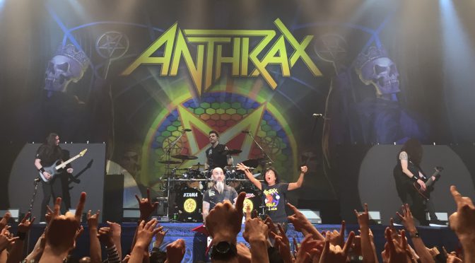 ANTHRAXとMEGADETHが一緒にライヴすりゃ、そりゃ盛り上がる：MEGADETH JAPAN TOUR 2017 SPECIAL GUEST ANTHRAX 参加記（ANTHRAX編）