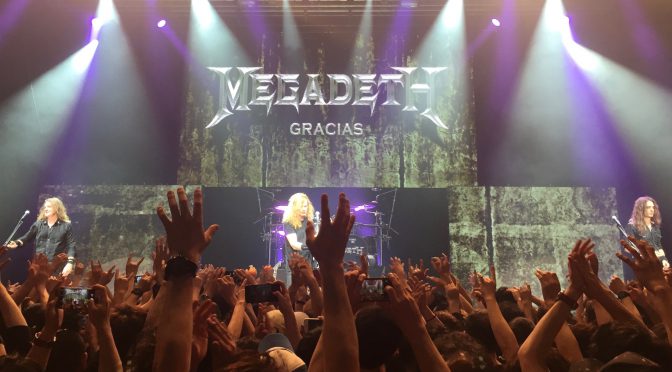 ANTHRAXとMEGADETHが一緒にライヴすりゃ、そりゃ盛り上がる：MEGADETH JAPAN TOUR 2017 SPECIAL GUEST ANTHRAX 参加記（MEGADETH編）