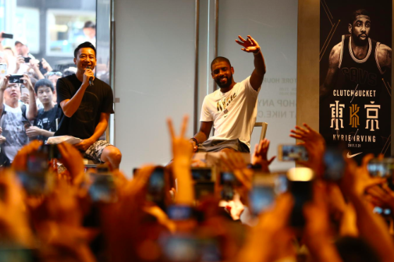 オーストラリア ライフスタイル＆ビジネス研究所：NBAのスーパースター メルボルン生まれのカイリー・アービング来日