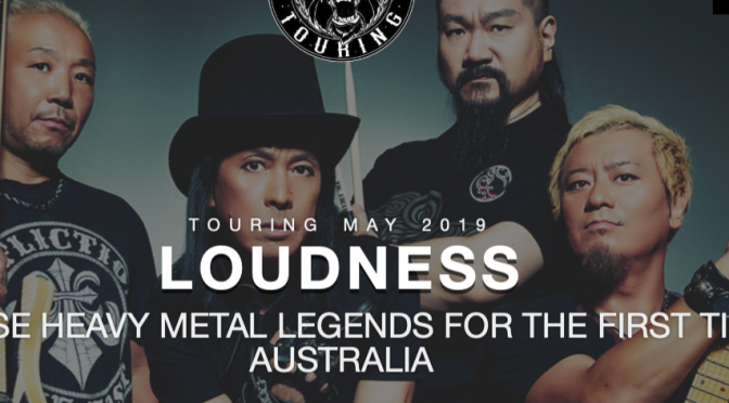オーストラリア ライフスタイル＆ビジネス研究所：LOUDNESS 初のオーストラリアツアー発表