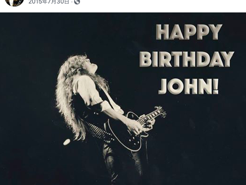 静かに迎えたJohn Sykes 60歳の誕生日