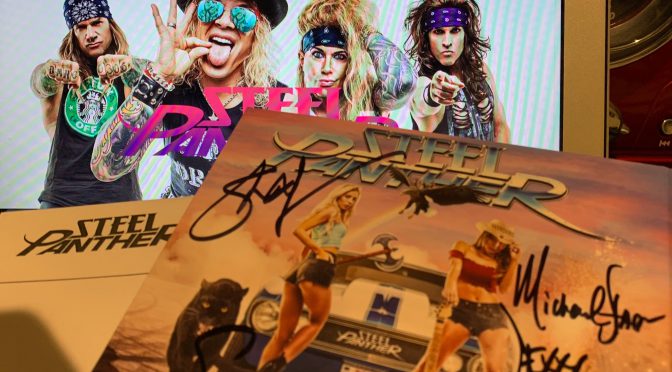 STEEL PANTHER 「HEAVY METAL RULES」が、ようやく郵送されてきた ٩(ˊᗜˋ*)و