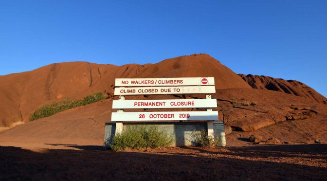 オーストラリア ライフスタイル＆ビジネス研究所：ウルル登山禁止、日本の影響は・・