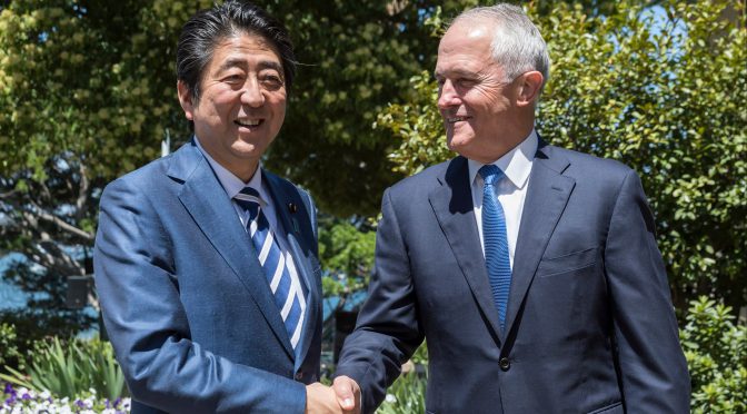 オーストラリア ライフスタイル＆ビジネス研究所：マルコム・ターンブル前首相、安倍首相辞任表明で「国際社会に大きな空白」