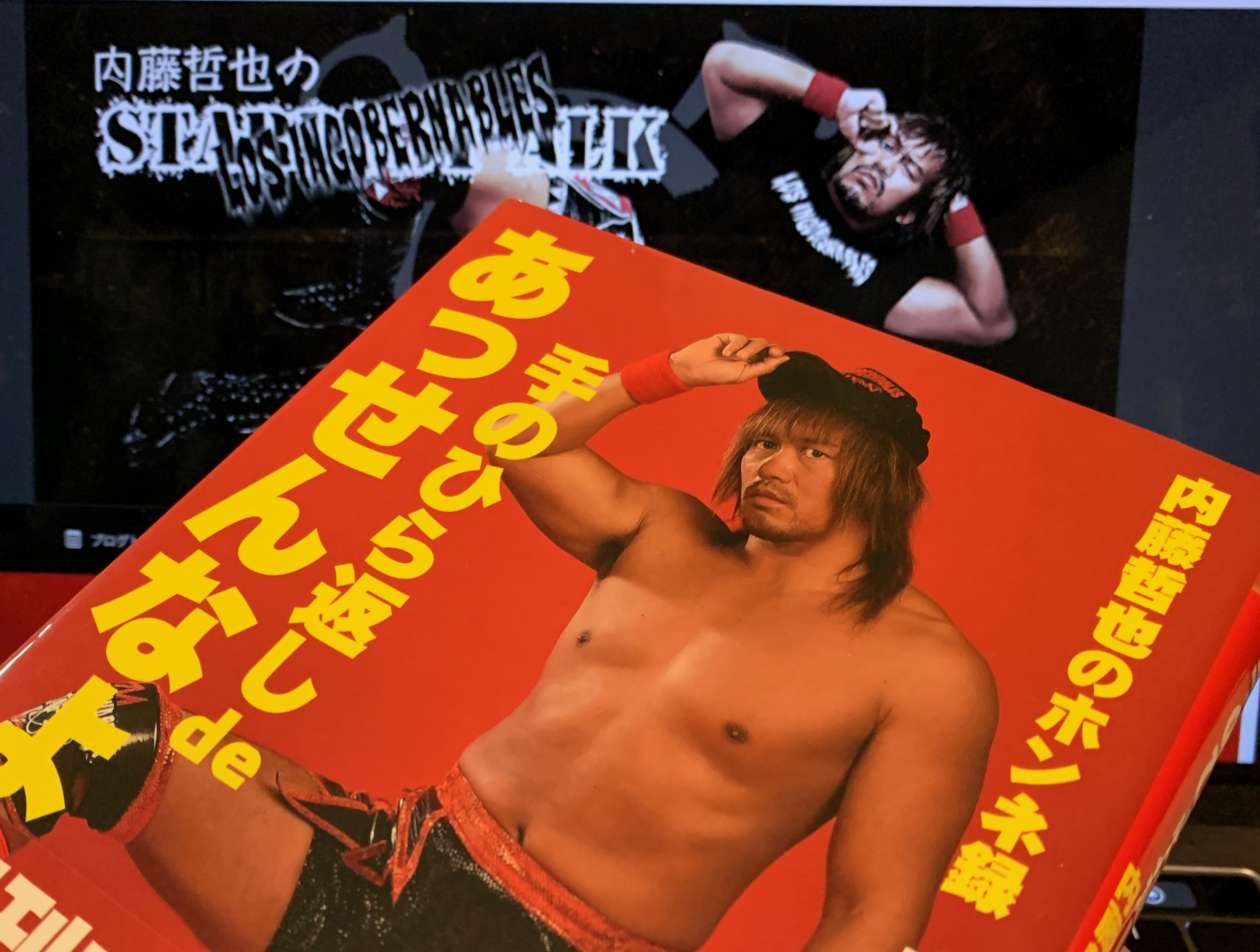 手のひら返しdeあっせんなよ 内藤哲也のホンネ録 サイン本 手のひら返し de