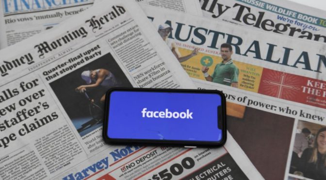 オーストラリア ライフスタイル＆ビジネス研究所：Facebook、ニュース掲載再開へ