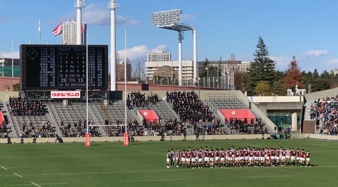 明治大学ラグビー部、対抗戦の雪辱を大学選手権準々決勝で果たす