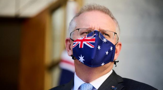 オーストラリア ライフスタイル＆ビジネス研究所：スコット・モリソン首相、ロックダウン再導入否定。新規感染者は連日最多