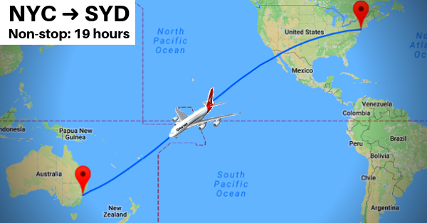 オーストラリア ライフスタイル＆ビジネス研究所：カンタス航空、超長距離便参入。2025年にニューヨーク直行便