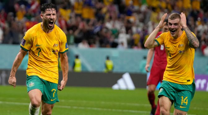 オーストラリア ライフスタイル＆ビジネス研究所：Socceroos、4大会ぶり2度目の決勝トーナメント進出！（2022 FIFAワールドカップ カタール）