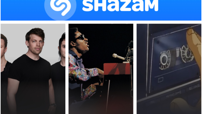 街中で音楽認識アプリShazamを稼働させ Dirty Loops, Stevie Wonder &［ocean jams］ x Guru Griff のデータにアクセスして曲を改めて楽しめた♪（Shazam #112）