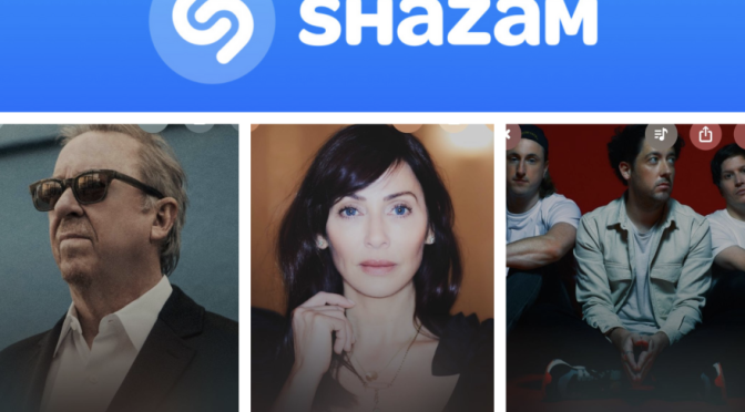 街中で音楽認識アプリShazamを稼働させ Boz Scaggs, Natalie Imbruglia & The Wombats のデータにアクセスして曲を改めて楽しめた♪（Shazam #125）