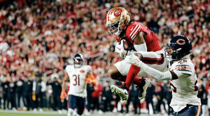 シカゴ・ベアーズ、49ersとの点の取り合いに僅か及ばず 11勝5敗（NFC第2シード）：NFL 2025シーズン 第17週